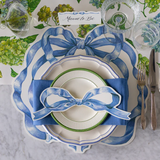 Die-cut Heirloom Blue Bow Placemat