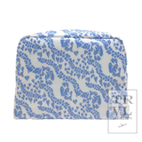Luxe Gloss Wash Bag Medium All Hearts Blue