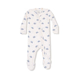 Petite Cowboy Hats 2 Way Zipper Footie
