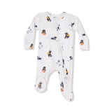 Sporty Puppies 2 Way Zipper Footie