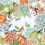 Fall Hydrangea Allover Bev Napkin