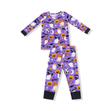 Costumed Ghost Glow in the Dark L/S Loungewear Set