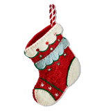 Whimsy Stcking Gift Card Holder Ornament