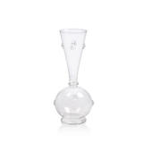 Vendome Glass Vase, 9.5"