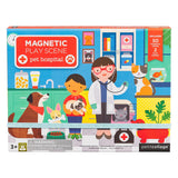 Pet Hospital Magnetic Playset