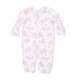 Puppy Toile Pink Convertible Gown