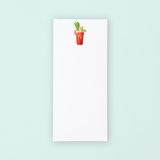Tall Bloody Mary Notepad