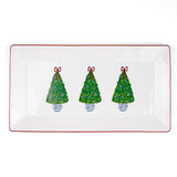Grand Christmas Tree Rectangle Platter