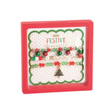 Christmas Beaded Bracelet Sets