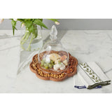 Vintage English Bread Board Medium Scalloped