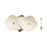Figural Flower Double Tidbit