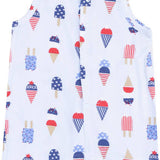 American Ice Cream Sleeveless Shortie Romper