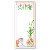 It's About BAM Time Skinny Notepad
