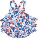 Poppy Days Ruffle Sunsuit