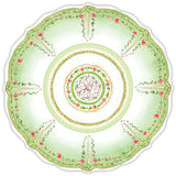 Green Garden Party Plate Posh Die-Cut Placemat
