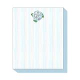 Blue Hydrangea on Pinstripe Short Stack