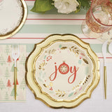Vintage Santa Salad Plate