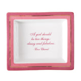 A Girl Should Be Classy and Fabulous Tray