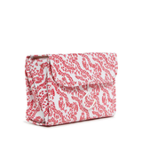 Luxe Gloss Hanging Toiletry Case All Heart Red