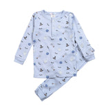 Halloween in Blue Pima 2 pc Loungewear