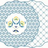 Blue Italian Flower Placemat Set of 2