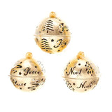 Gold Hanging Bell Ornament