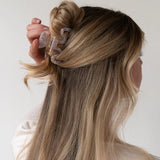 Ivory Tokyo Wavy Claw Clip