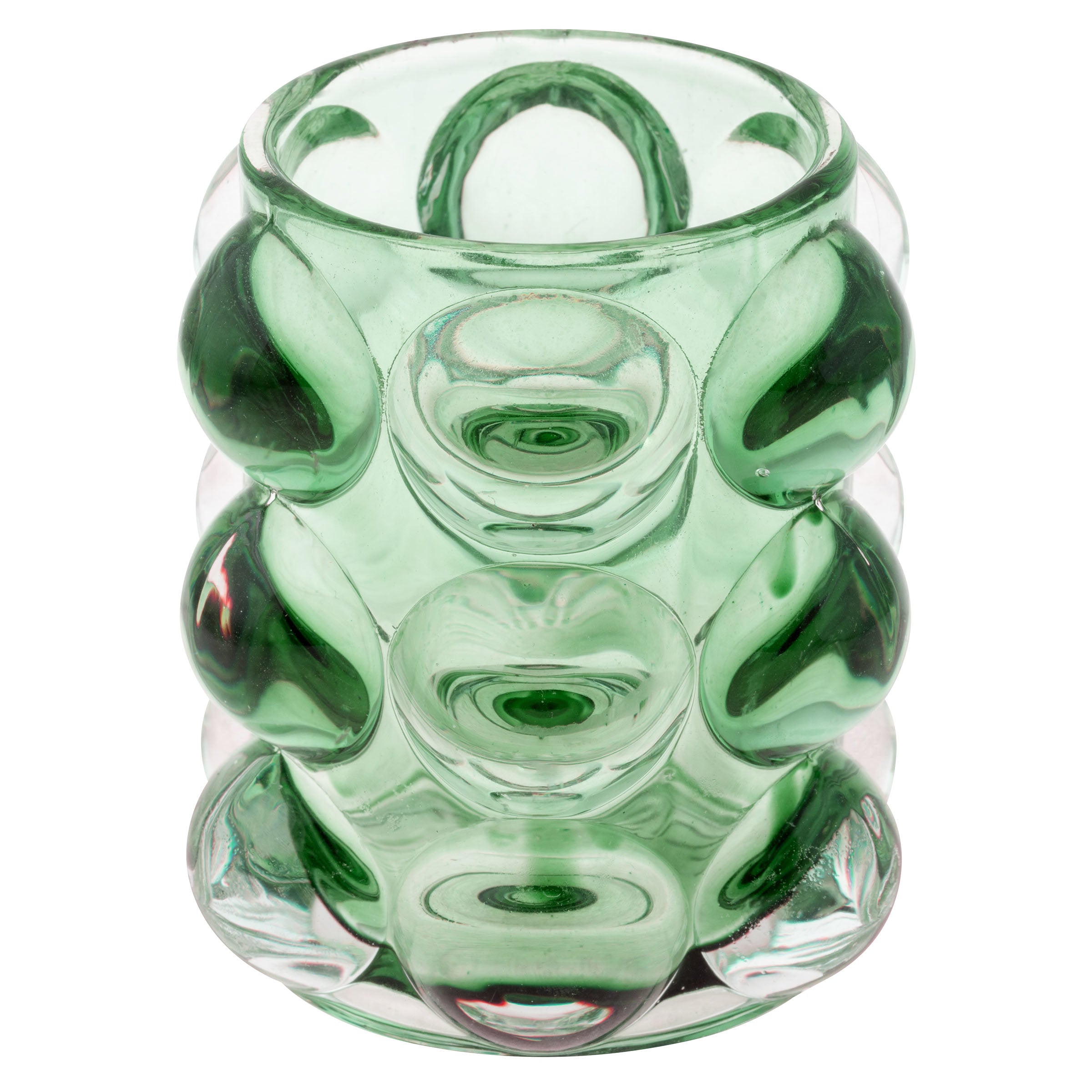 LUCIA HOBNAIL VOTIVE  JUNIPER (F23)