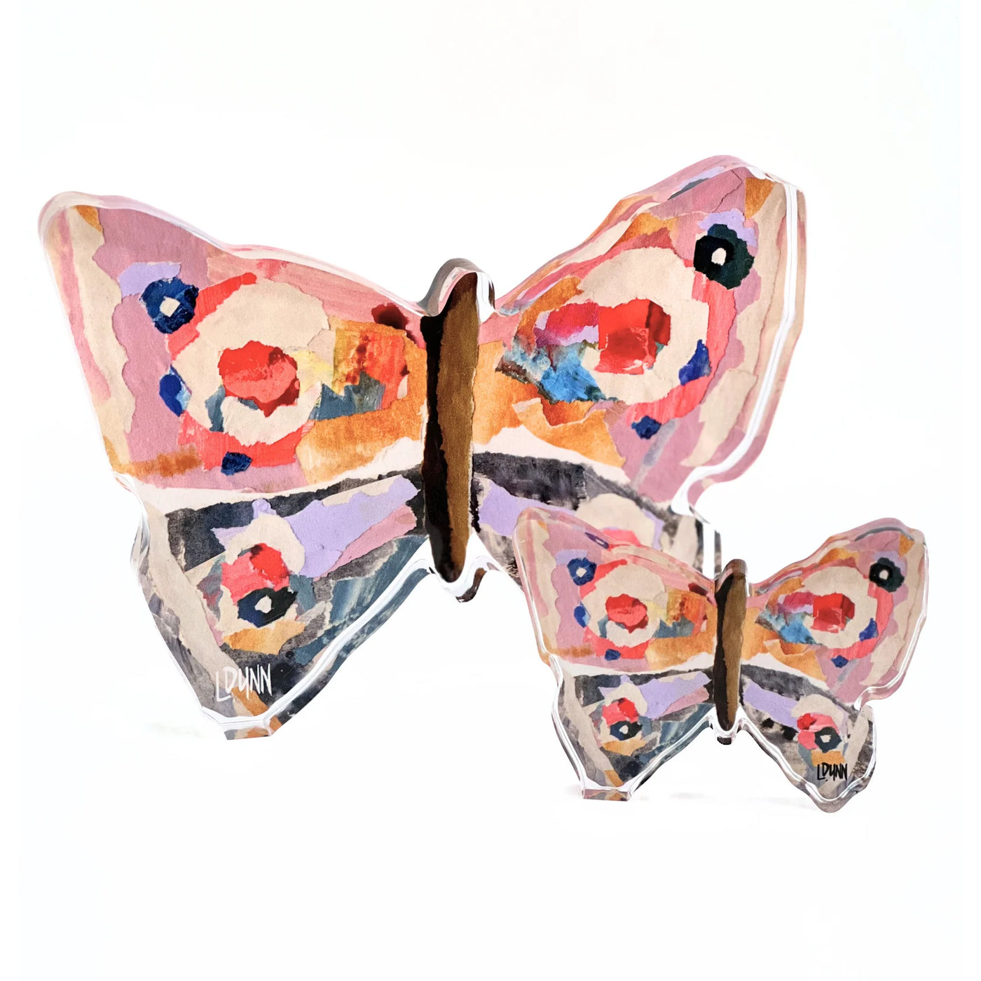 Lauren Dunn Lavender Haze Butterfly Acrylic