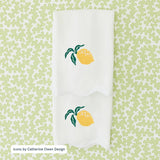 Lemon Scallop Bath Towel