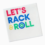 Lets Rack & Roll Linen Napkins