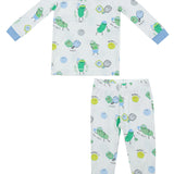 Pickleball Blue - L/S Loungewear Set