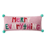Merry Everything w/Pom Poms Pillow