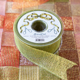 Olive and Gold Sparkle Ribbon