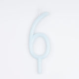 Slim Number Candle