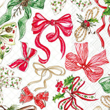 Christmas Bows Guest Towel