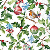 Christmas Holly Guest Towel