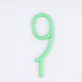 Slim Number Candle