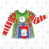 Santa Sweater Bev  Napkin