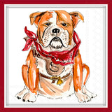 Maroon Bulldog Hometown Pride Bev Napkin
