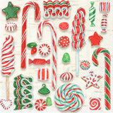 Santa Sweets Bev Napkin