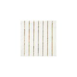 Gold Stripe Bev Napkins