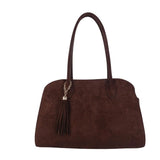 Megan Faux Suede Medicine Bag