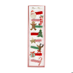 Jolly Christmas Hair Clips (x 8)