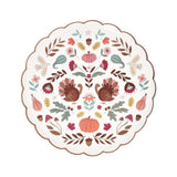 Folk Fall Side Plates (x 8)