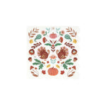Folk Fall Small Napkins (x 16)