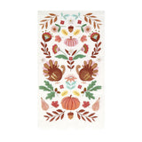 Folk Fall Guest Towels (x 16)