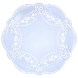 Rococo Blue Dinner Plates