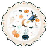 Ornate Edge Halloween Dinner Plates (x 8)