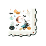 Ornate Edge Halloween Large Napkins (x 16)